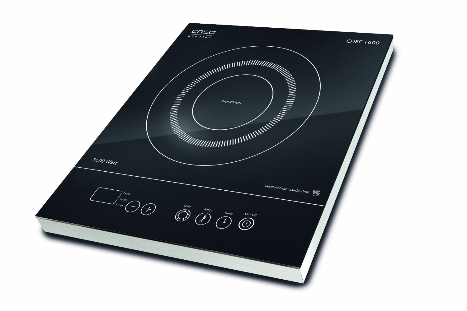 CASO Pro Chef 12360 vs CASO Chef 12095 Portable Induction Cooktop