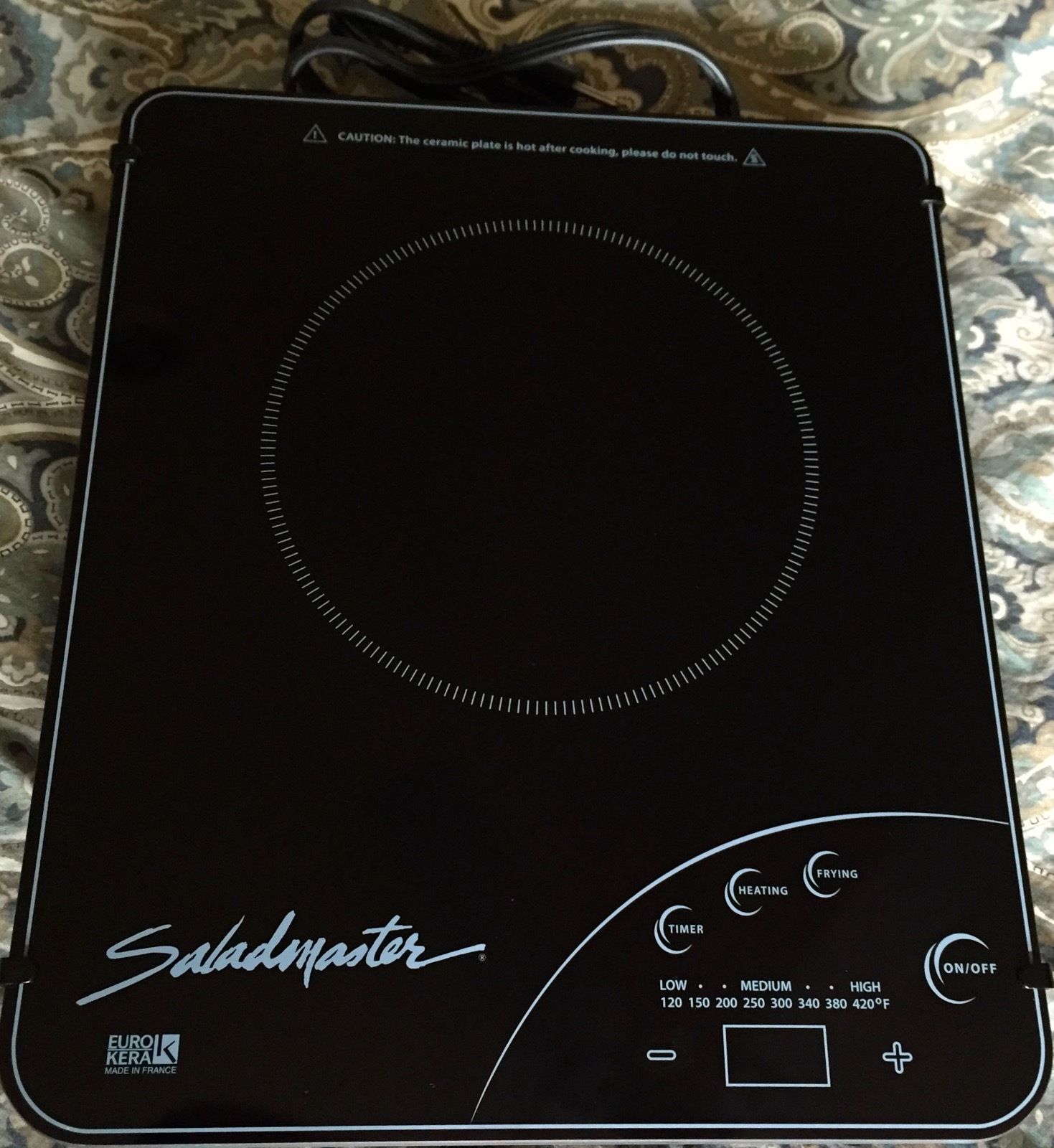 Saladmaster Induction Cooktop Sa001 Ctu Simply More Than Just A