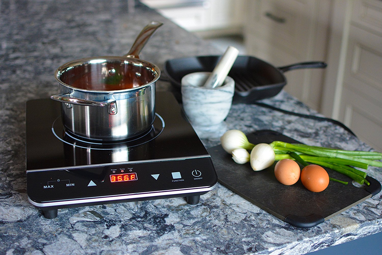 InduXPERT Induction Cooktop Burner – 100% MONEY-BACK GUARANTEE