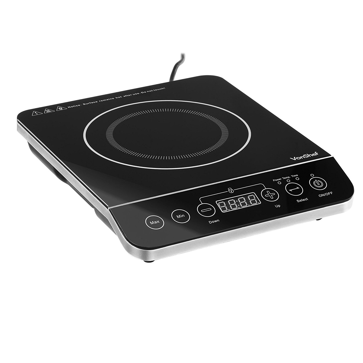 VonShef Countertop Induction Cooktop – enjoy heat management and ...