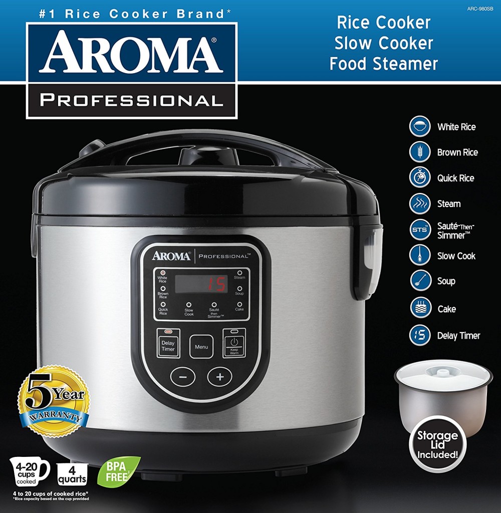 5 Best Aroma Rice Cookers with Delay Timer and Reviews. Which one is