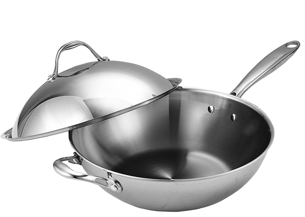 4 Best Stainless Steel Woks For Induction Cooktop With Reviews