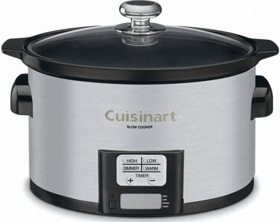 5 Non Toxic Slow Cookers with Ceramic Insert and Glass Lid