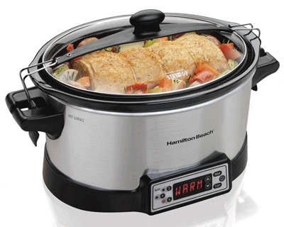 5 Non Toxic Slow Cookers with Ceramic Insert and Glass Lid