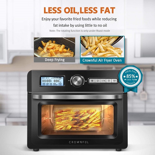 7 Best Air Fryer Toaster Oven With Rotisserie [Comparison Chart]