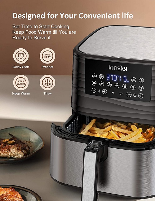 InnSky Air Fryer (55SA1US, IS-AF001) vs Cosori Air Fryer (CP258-AF)