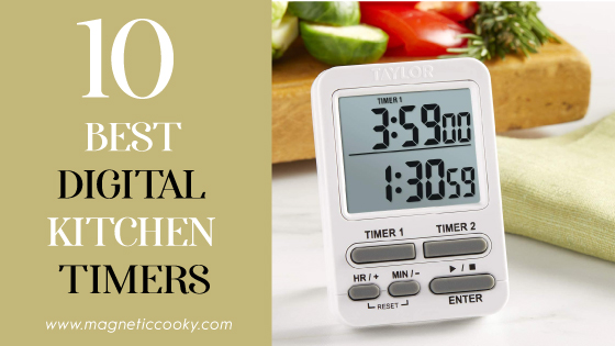 sur la table digital kitchen timer
