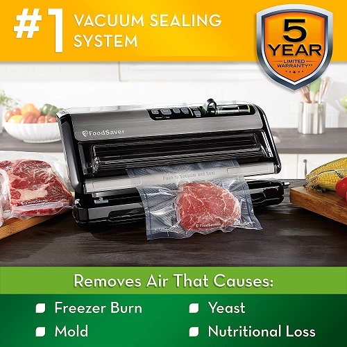 Foodsaver FM5200 vs FM5480 vs V4440 Vacuum Sealers Comparison Chart